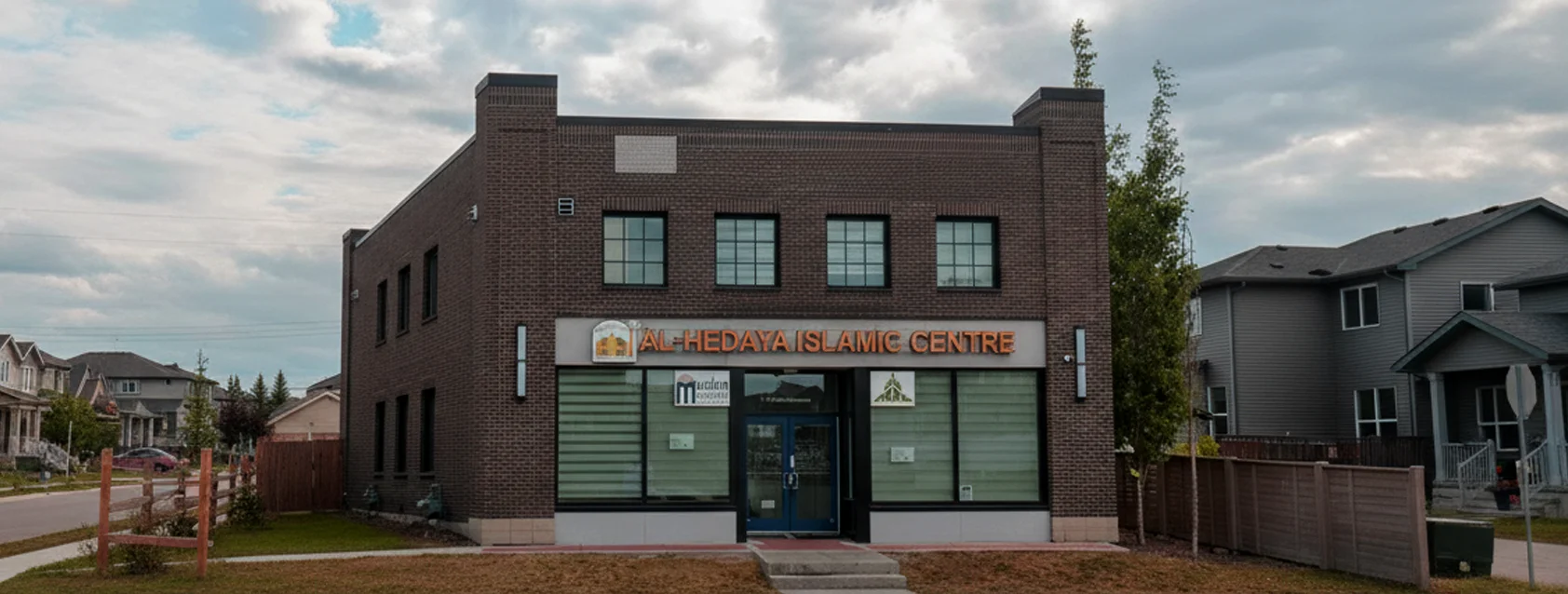 Exterior view of Al-Hedaya Islamic Centre Calgary building
